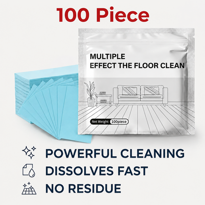 Multi-Surface Floor Cleaning Tablets (100 Pieces) – Deep Clean, Deodorize & Shine