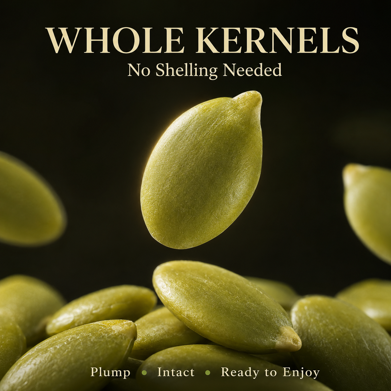 Natural health supplement – Premium Pumpkin Seed Kernels丨Plump, crispy, and delicious, ready to eat