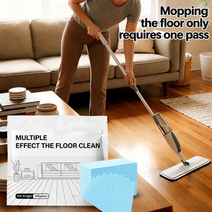 Multi-Surface Floor Cleaning Tablets (100 Pieces) – Deep Clean, Deodorize & Shine