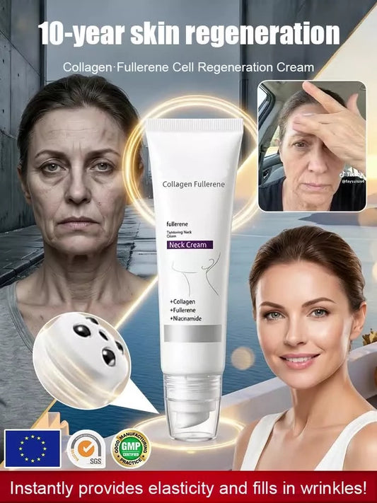 🔥BIG SALE-50% OFF✨Roller Anti-Aging Lift Cream – Elevate Your Neck Care Routine ✨