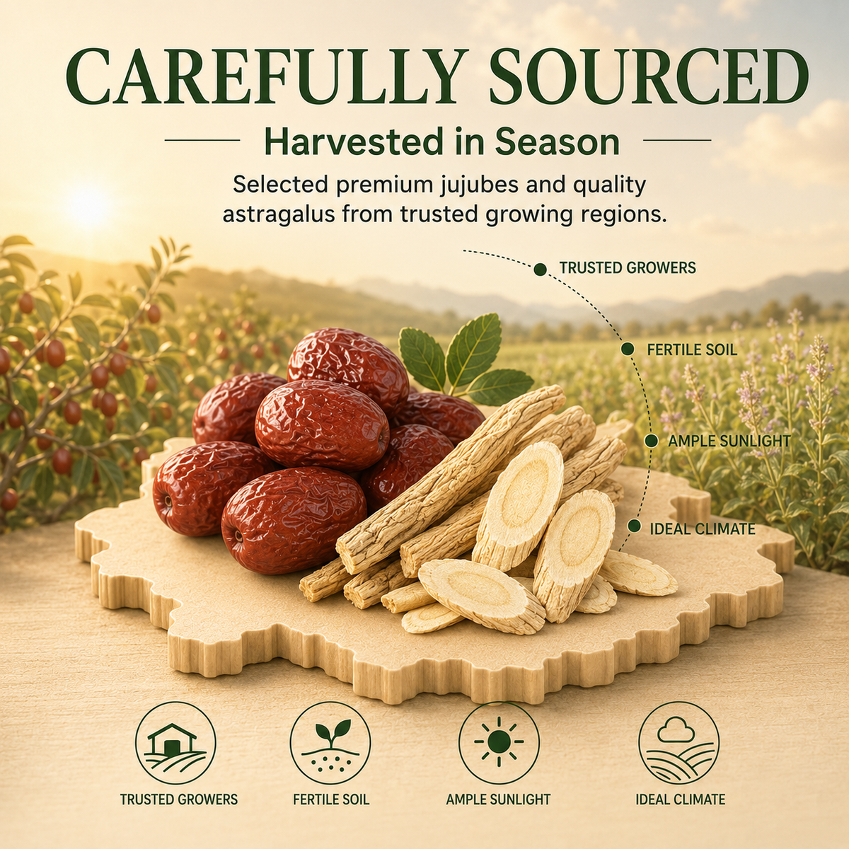【Ancient-Style Steamed】Astragalus Jujubes — Soft, Sweet, Naturally Pure, the Best Healthy Snack