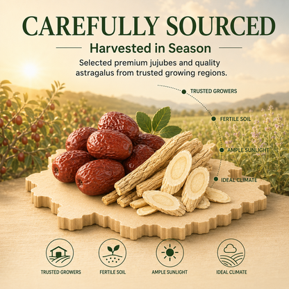 【Ancient-Style Steamed】Astragalus Jujubes — Soft, Sweet, Naturally Pure, the Best Healthy Snack