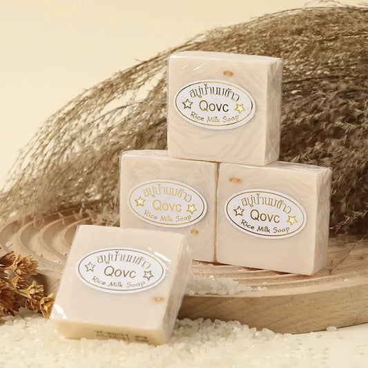 🌟 Artisan Handmade Rice Milk Soap Bars