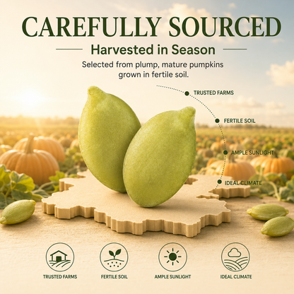 Natural health supplement – Premium Pumpkin Seed Kernels丨Plump, crispy, and delicious, ready to eat