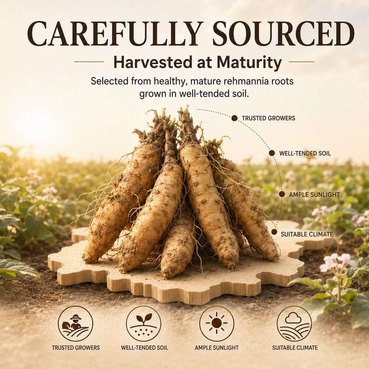 Traditionally Nine-Steamed & Nine-Sun-Dried Rehmannia — An All-Natural Herbal Snack from the Ancient East