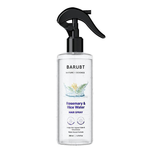 Nature x Science Rosemary Water with Rice Water |100% Natural Extract | Soft & Smooth Hair Non-Greasy & Fast Absorbing | 200 ml