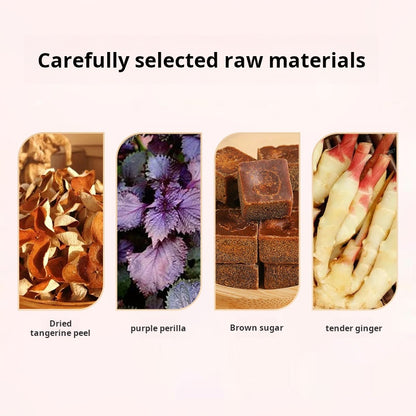 Premium Herbal Ginger Slices with Perilla|Natural Ingredients for Daily Refreshment