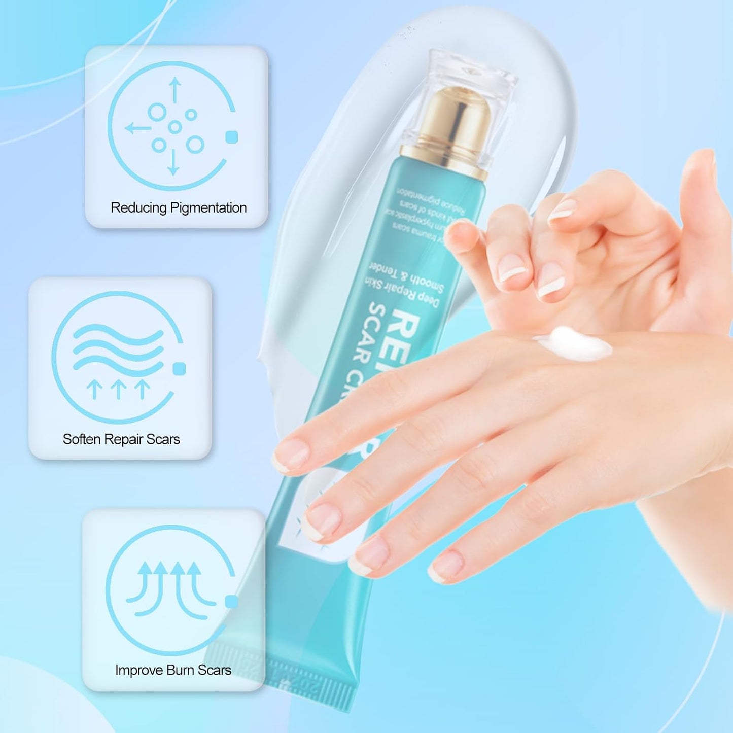 🔥BIG SALE-49% OFF✨Scar Repair Cream🌿|Treats Old and New Scars, Burns and More