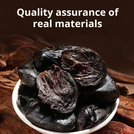 Traditional 9-Cycle Steamed & Sun-Dried Rehmannia Herbal Bites  — All-Natural Ancient Eastern Herbal Snack