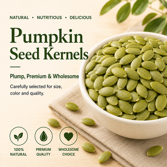 Natural health supplement – Premium Pumpkin Seed Kernels丨Plump, crispy, and delicious, ready to eat