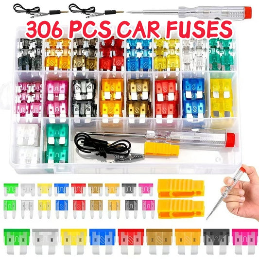 🔥BIG SALE-47% OFF🔥306PCS&Car Blade Fuse Assortment Set