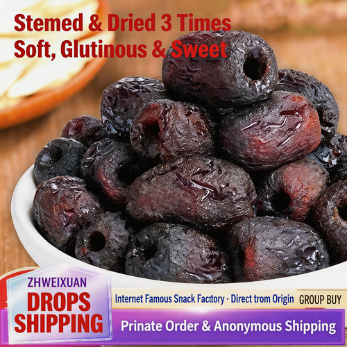 【Artisanal Heritage】Steamed & Sun-Dried Red Dates / Astragalus Dates — Soft, Chewy, and Naturally Sweet Healthy Snack
