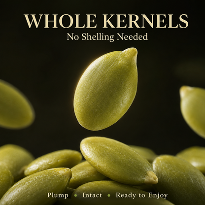 Natural health supplement – Premium Pumpkin Seed Kernels丨Plump, crispy, and delicious, ready to eat