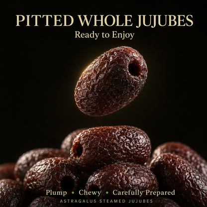 【Ancient-Style Steamed】Astragalus Jujubes — Soft, Sweet, Naturally Pure, the Best Healthy Snack