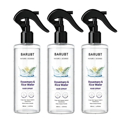 Nature x Science Rosemary Water with Rice Water |100% Natural Extract | Soft & Smooth Hair Non-Greasy & Fast Absorbing | 200 ml